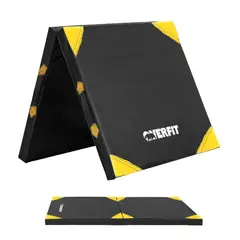 OVERFIT - Colchoneta Deportiva 50 mm Ejercicios Abdominales Plegable