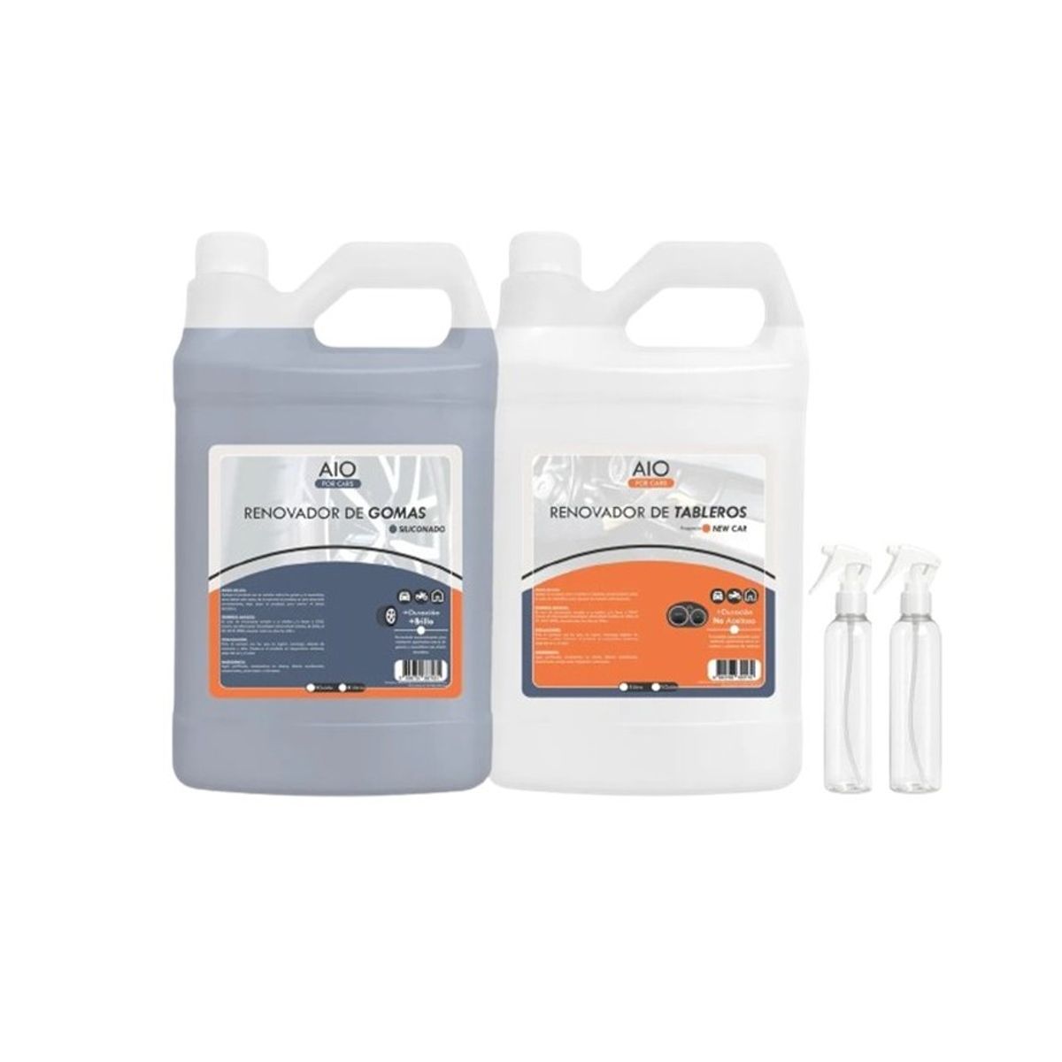 GENERICO - Kit Renovador De Gomas & Tableros 1 Galón Ultra Duradero