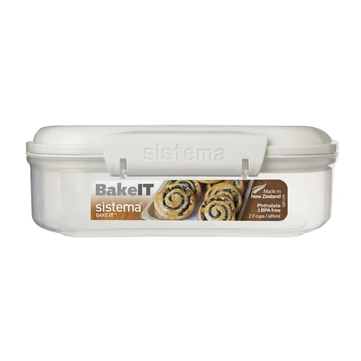 SISTEMA - Contenedor Hermético Alimentos Sistema Bake It 685ml