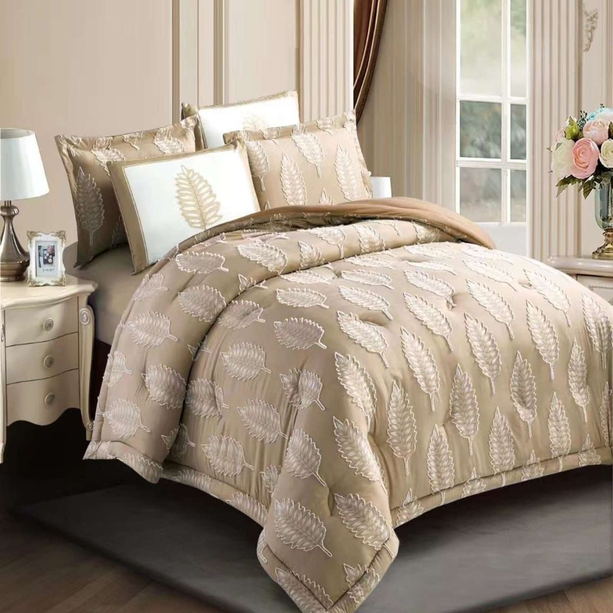 GENERICO - CUBRECAMA QUILT NORDICO DE VERANO DELGADO 2 PLAZAS