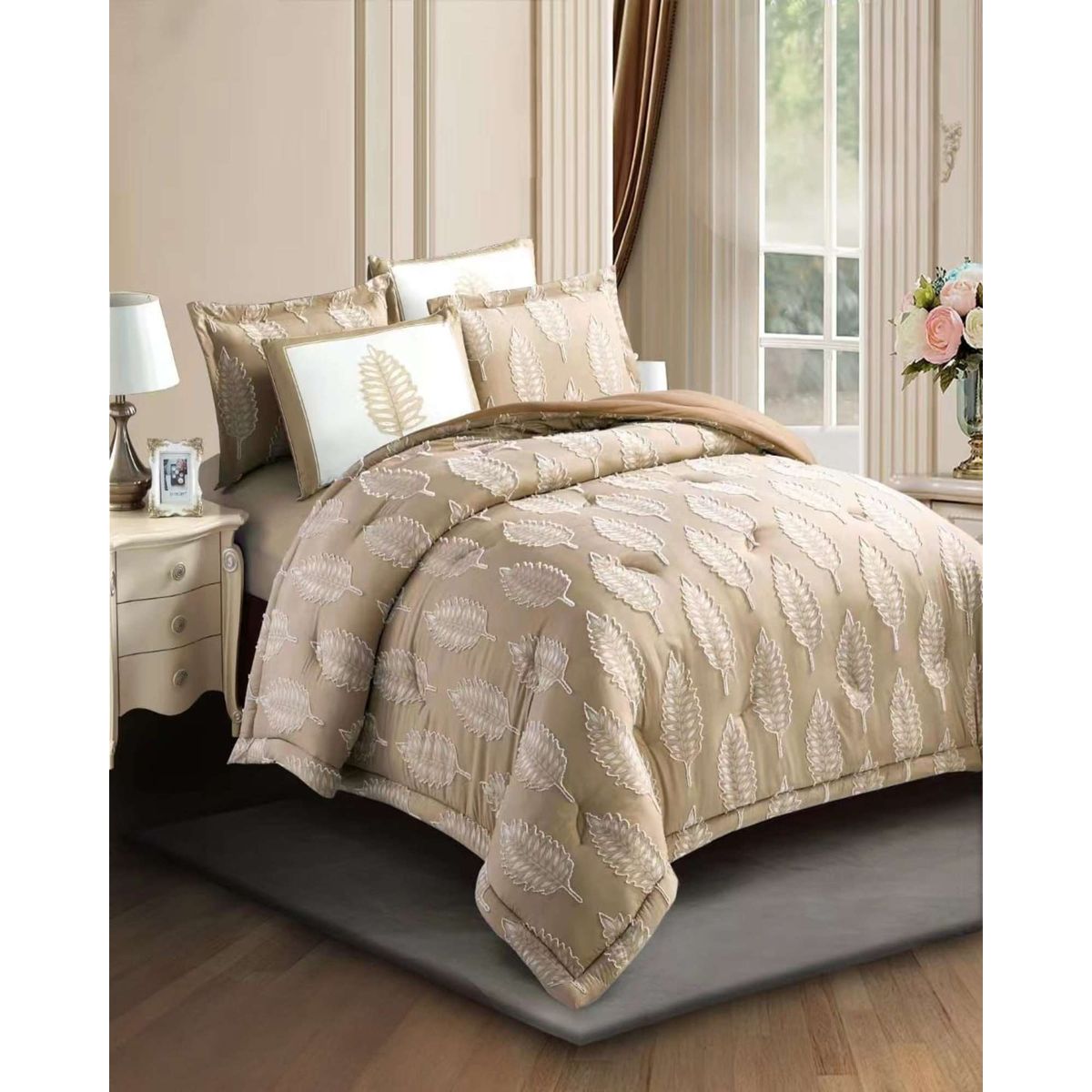 GENERICO - CUBRECAMA QUILT NORDICO DE VERANO DELGADO 2 PLAZAS