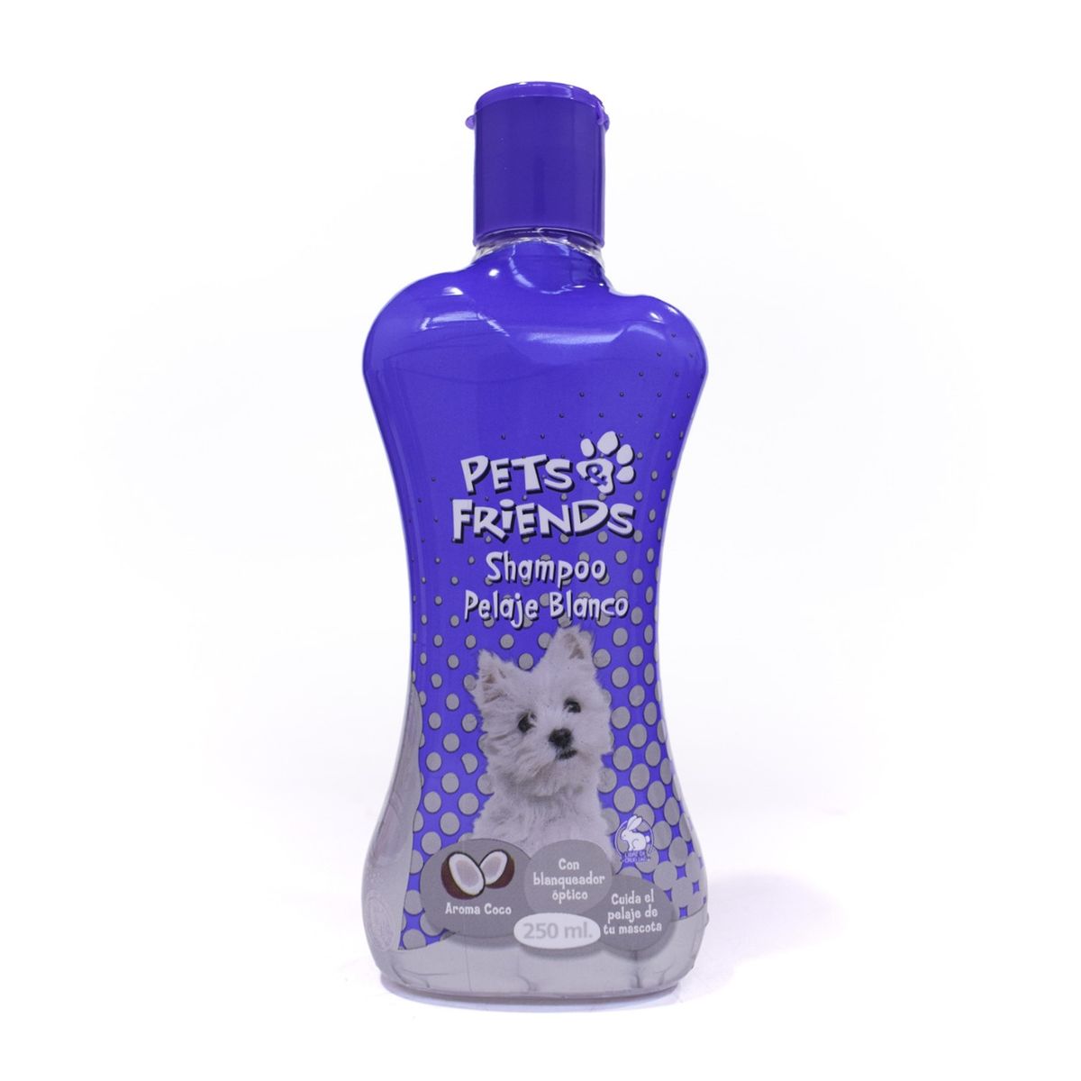 PETS AND FRIENDS - Shampoo para Pelaje Blanco 250mL Pets&Friends