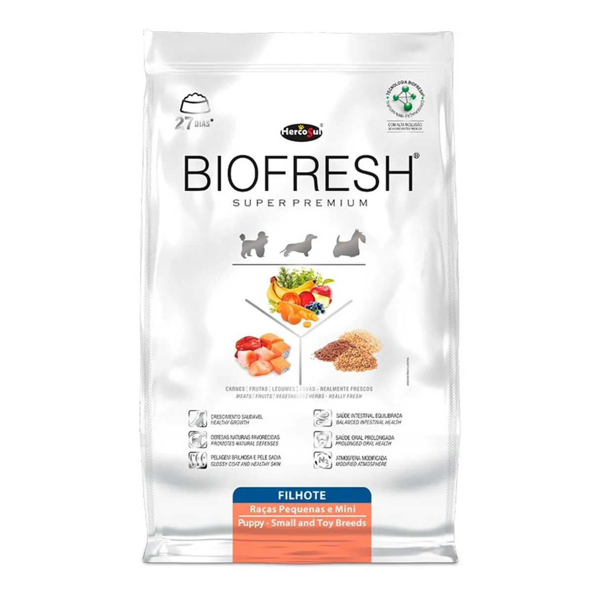 BIOFRESH - BIOFRESH PERRO CACHORRO PEQUEÑOS 3KG