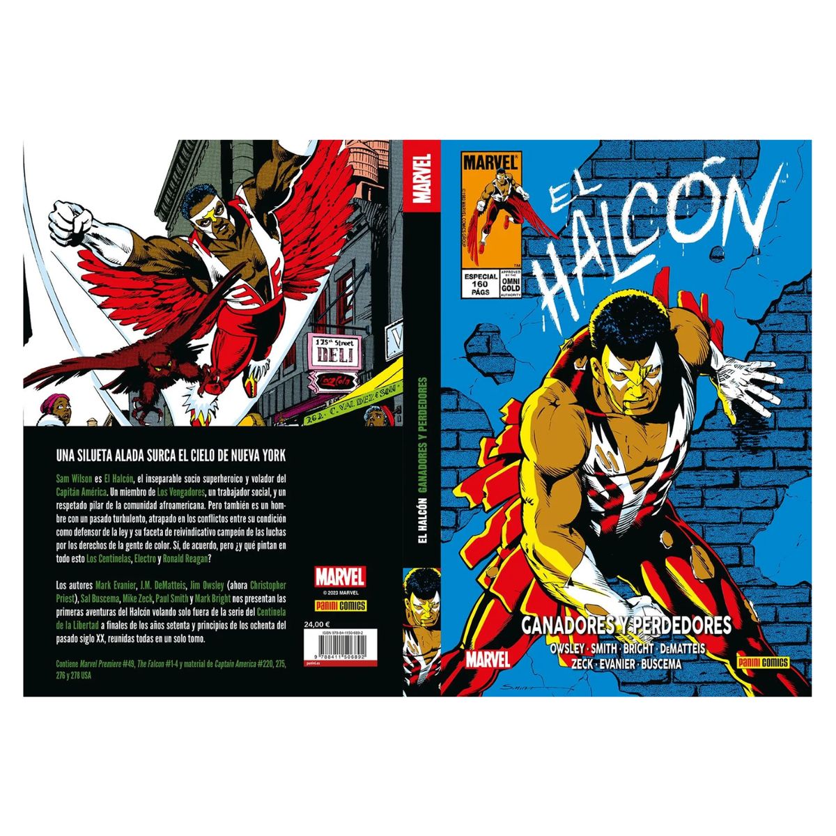 PANINI - 100% Marvel HC - El Halcón