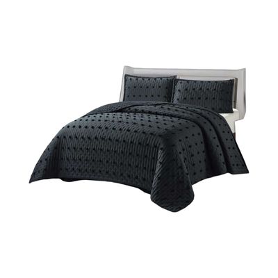 Imagen 2 del producto CUBRECAMA QUILT DELGADO DISEÑO TUFTING DE LUJO SUAVE KING