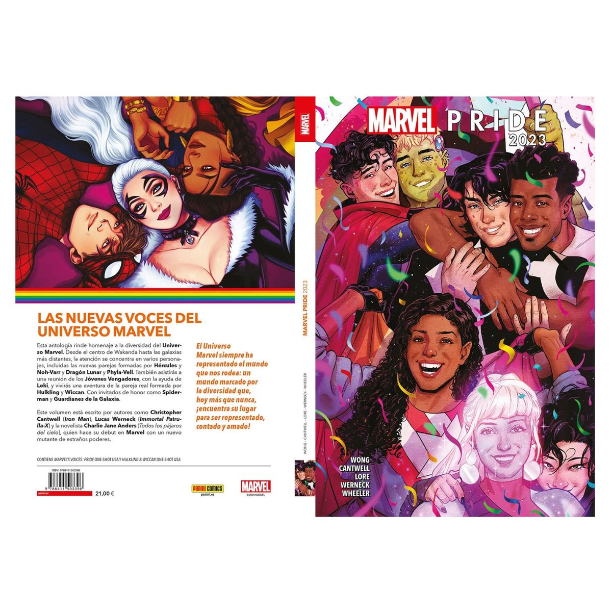 PANINI CHILE - 100% Marvel HC - Marvel Pride 2023