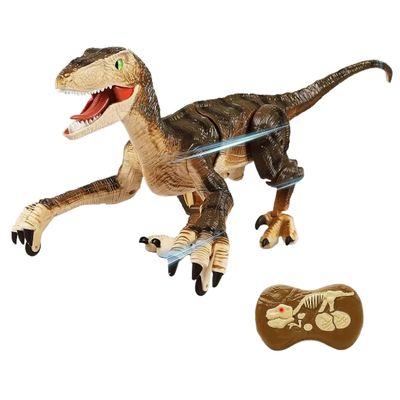 Imagen 2 del producto Dinosaurio Control Remoto Velociraptor Sm180 Marron