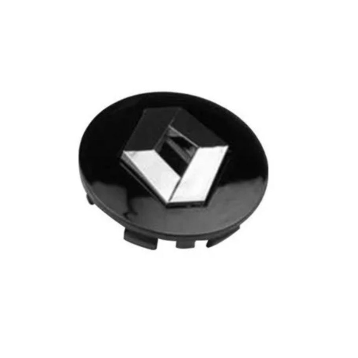 GENERICO - 1 Tapa Centro de Llanta para Renault 57mm Negro