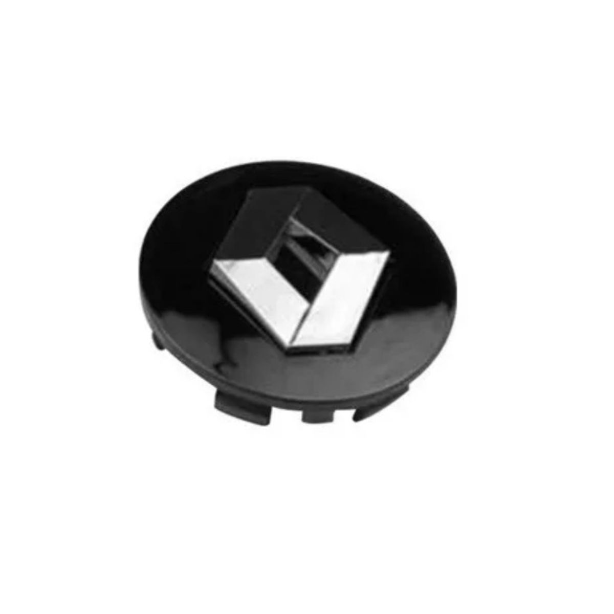 GENERICO - 1 Tapa Centro de Llanta para Renault 57mm Negro