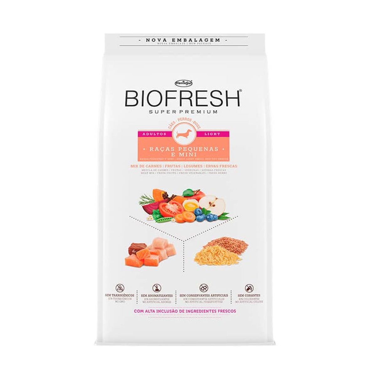 BIOFRESH - BIOFRESH PERRO PEQUEÑO LIGHT 3KG