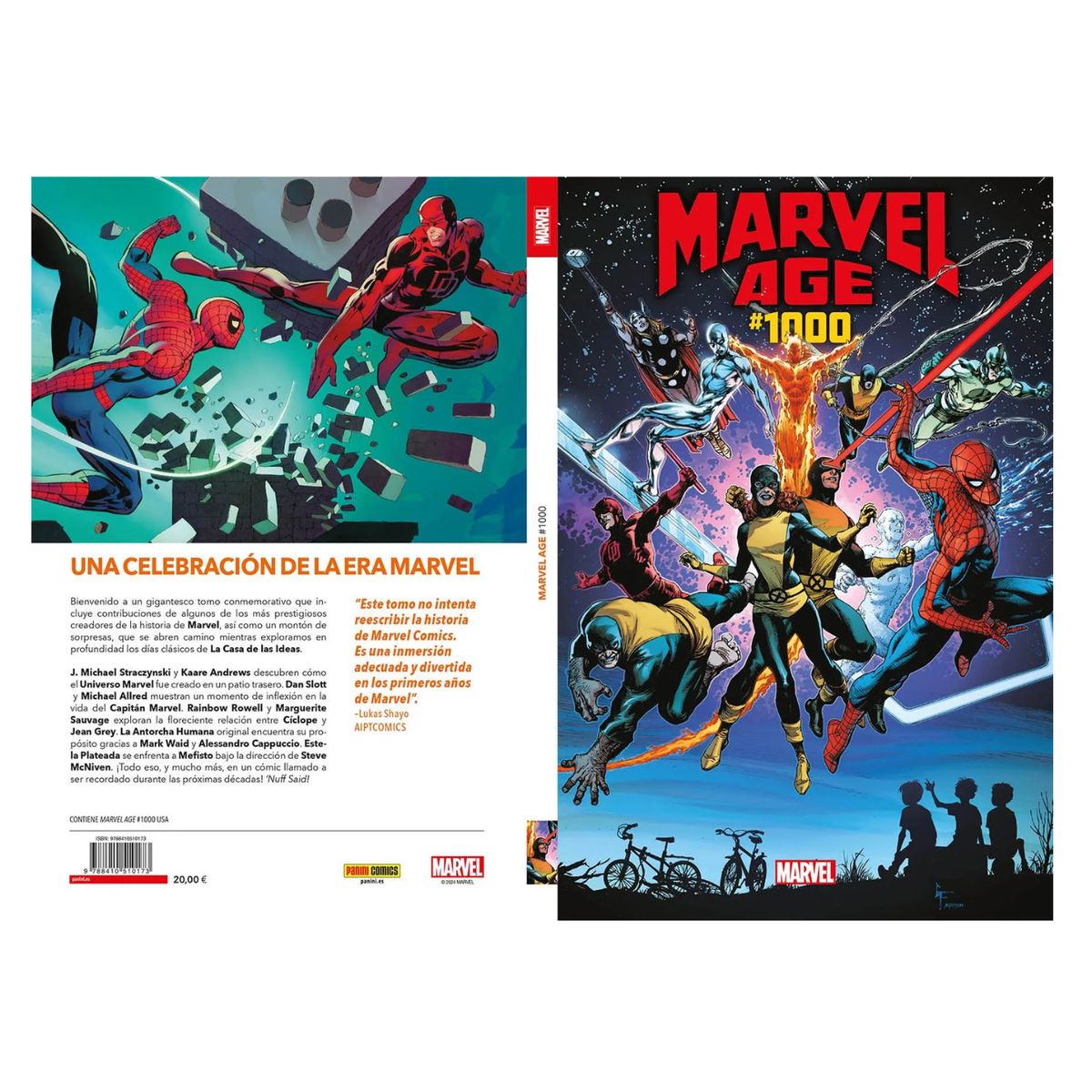 PANINI CHILE - 100% Marvel HC - Marvel Age 1000