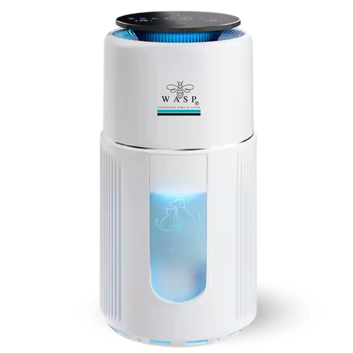 WASP - Purificador de aire Family & Pet Pro 90m2 HEPA + Luz UV + Wifi
