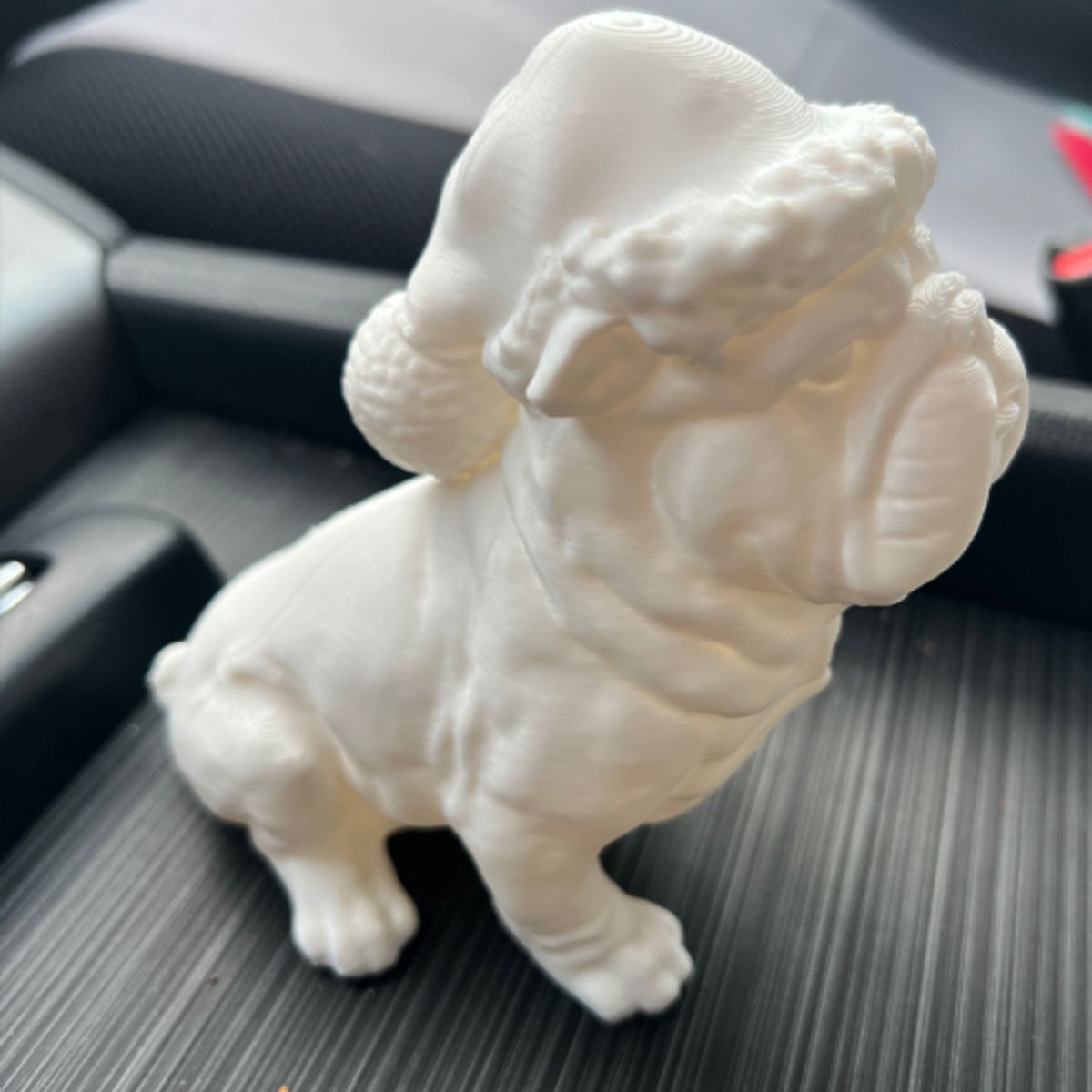 GENERICO - Figura - Bulldog Británico Navideño