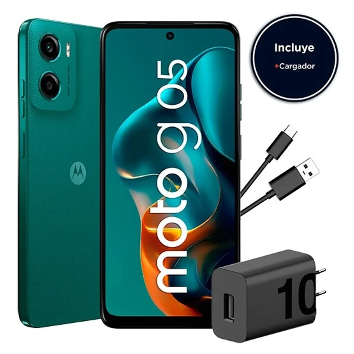 MOTOROLA - Motorola Moto G05 4gb Ram 64gb Verde  Cámara 50mp  Batería 5200mah