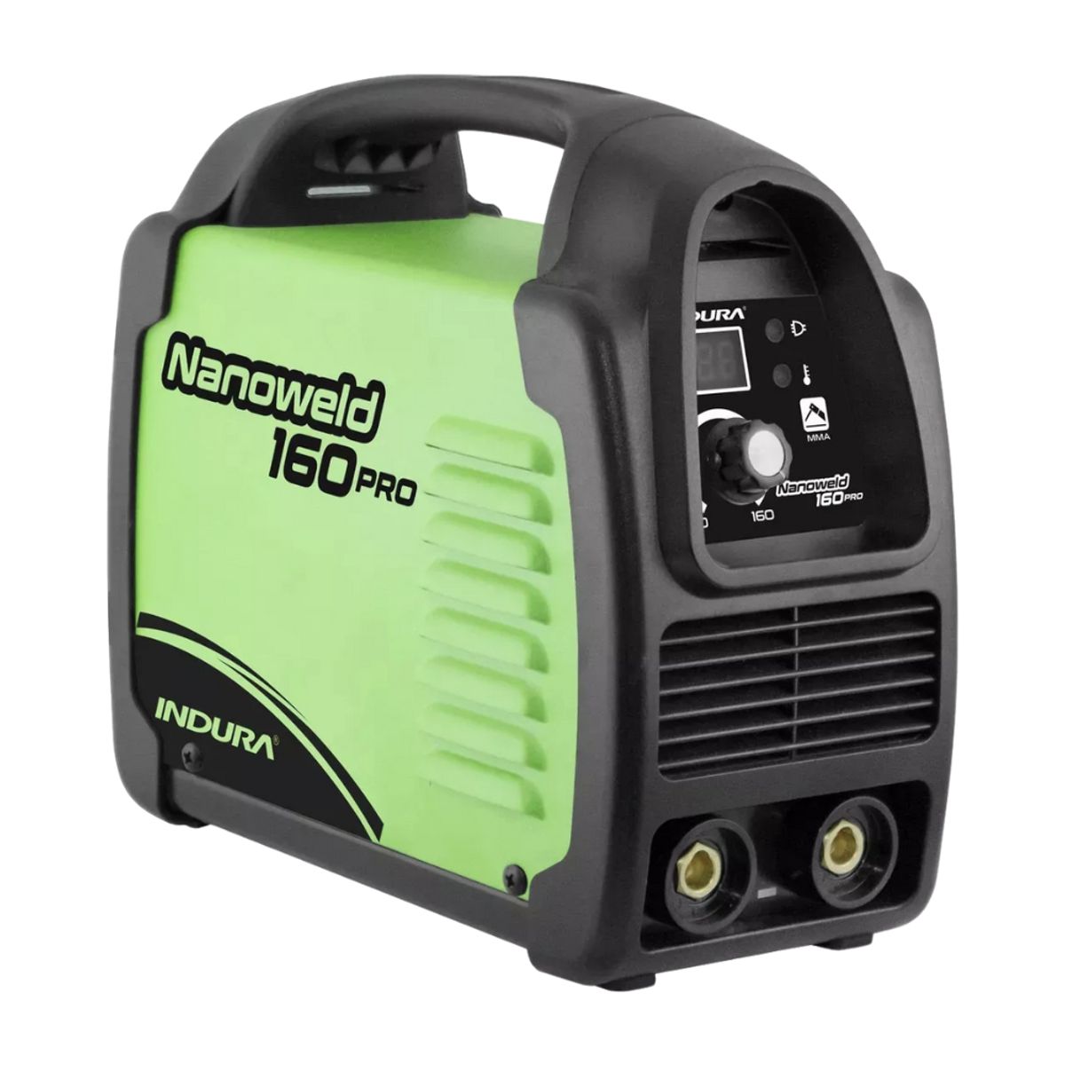 INDURA - kit Soldadora Indura 160A + Máscara Redbo RBLYE26 + Guante