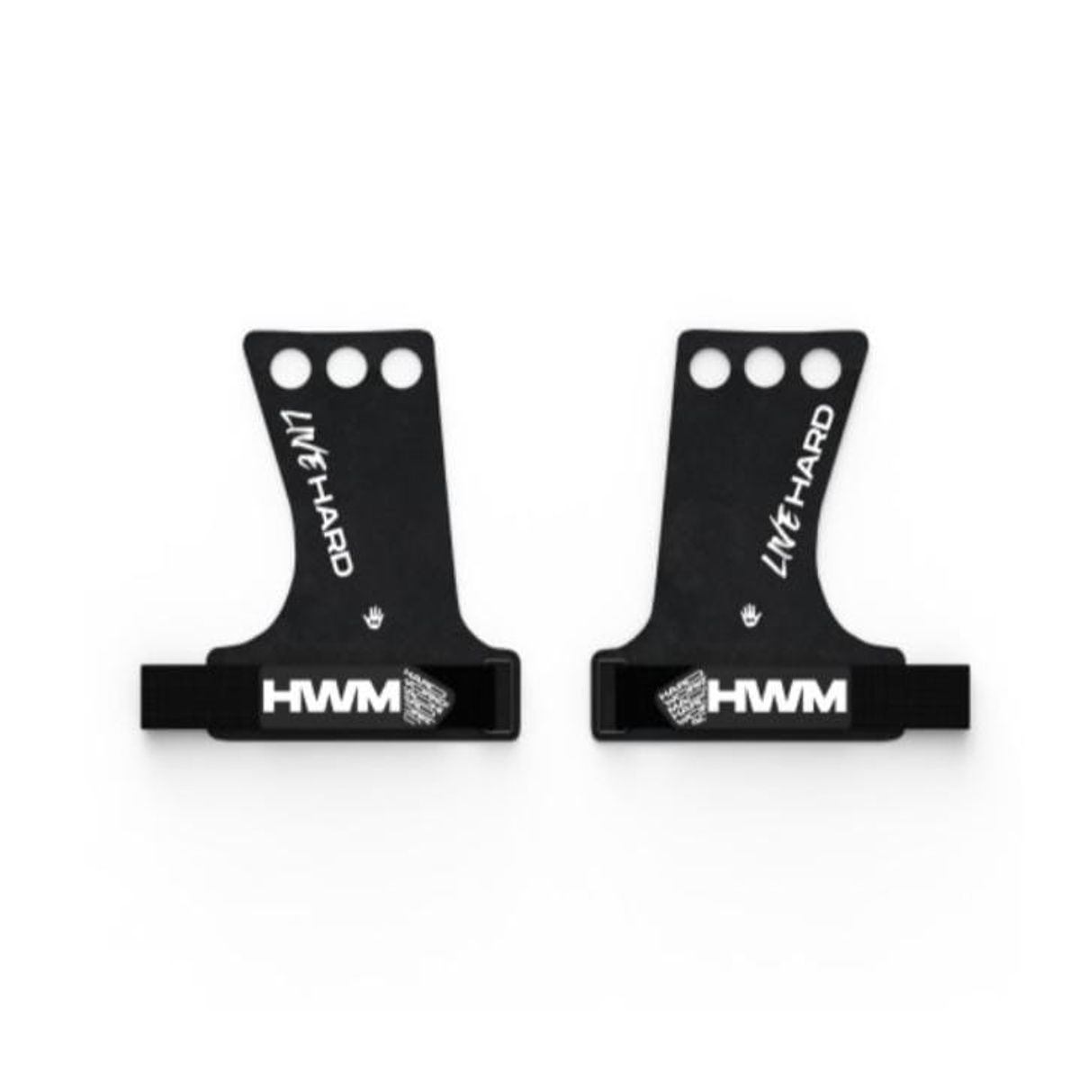 HWM - Calleras para crossfit gym con orificios HWM - NEGRA