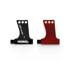 HWM - Calleras para crossfit gym con orificios - NEGRA