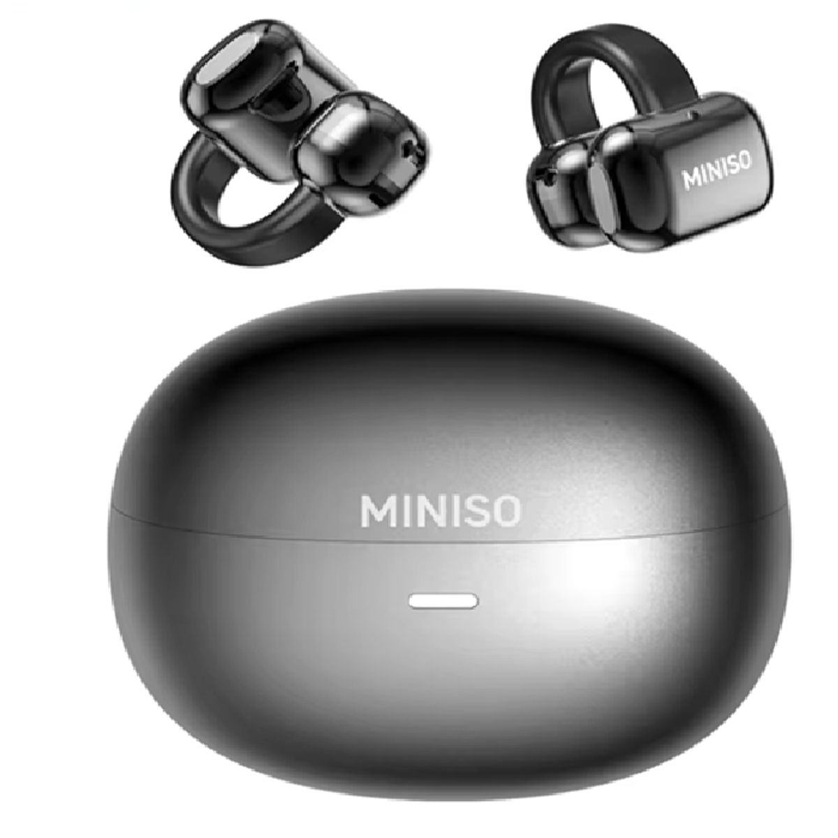 MINISO - Audífonos Miniso Ms198 AI Traducción Auriculares Inalámbrico Negro