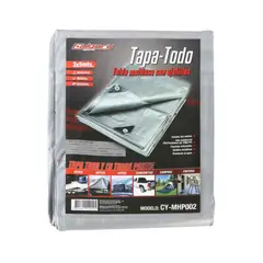 CALGARY - Lona Cobertor Tapatodo Impermeable De 3x5m Gris