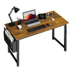 ACTUAL - Escritorio Vintage Industrial Con Bolsillo Lateral 100x48x75