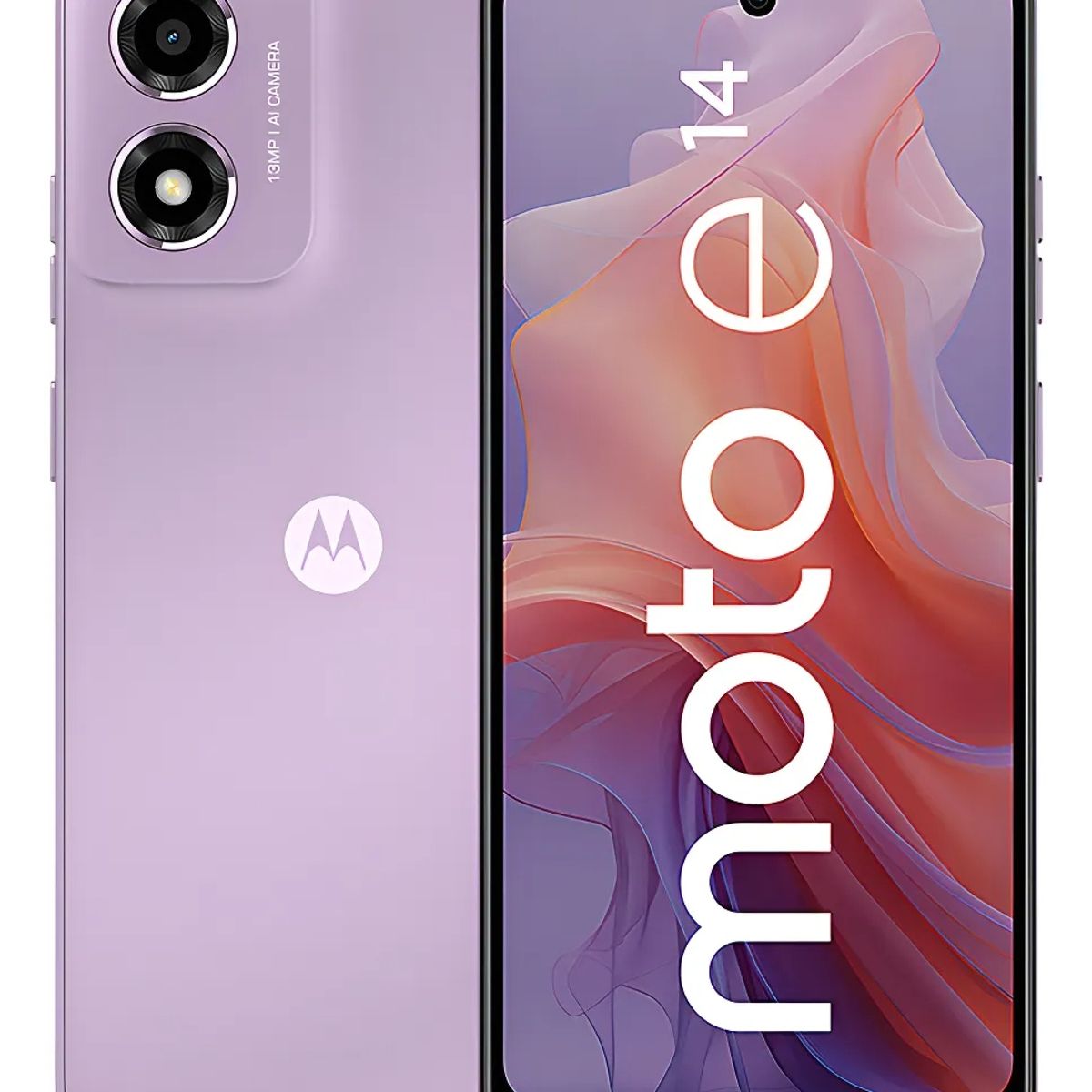 MOTOROLA - Motorola Moto E14 2GB RAM 64GB Gris  Pantalla 66 90Hz  Dolby Atmos  Batería 5000mah Morado
