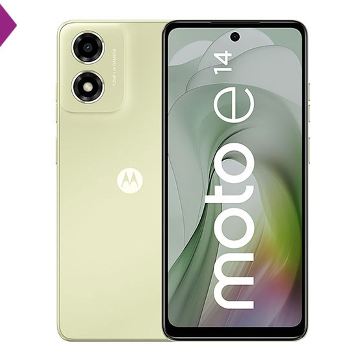 MOTOROLA - Motorola Moto E14 2GB RAM 64GB Pantalla 66 90Hz  Dolby Atmos  Batería 5000mah Verde