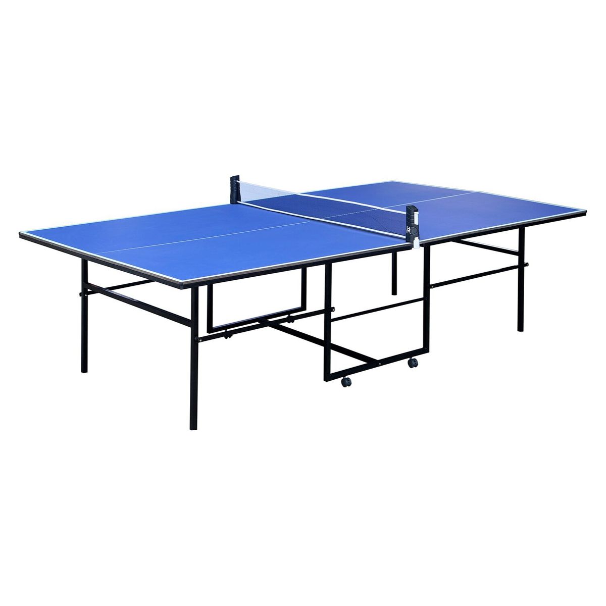 ATLETIS - Mesa de Ping Pong Plegable Azul