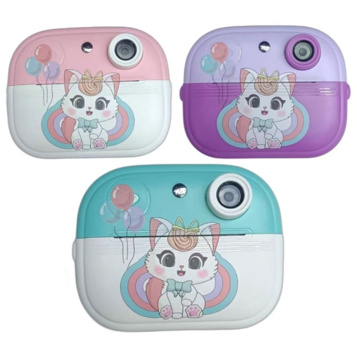 GENERICO - Cámara Digital Instantánea Mini Impresora Térmica Niños