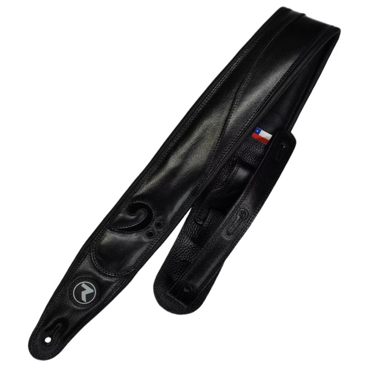 RAVEN STRAPS - Correa de guitarra o bajo RAVEN STRAPS Jaco 3 Black