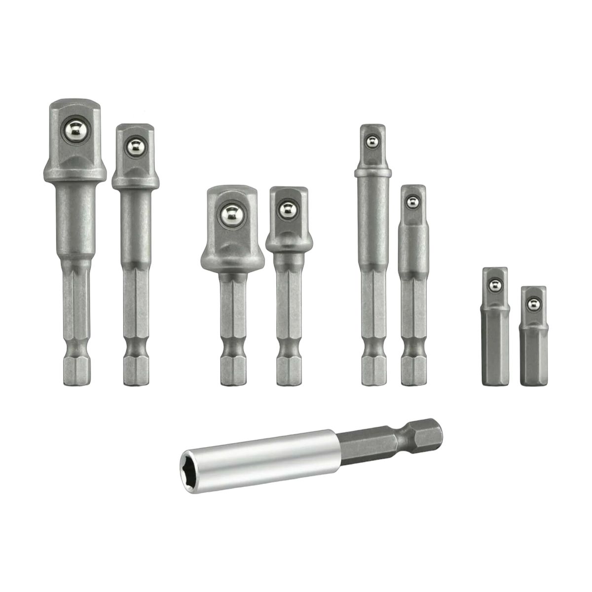 GENERICO - Adaptadores de Dados de Impacto en 14 38 y 12 para Taladro