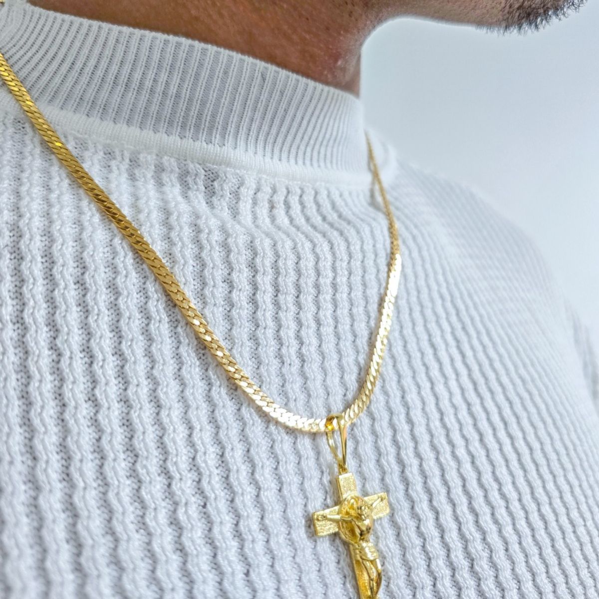 GENERICO - Conjunto Cadena y Colgante en Oro Laminado 18k