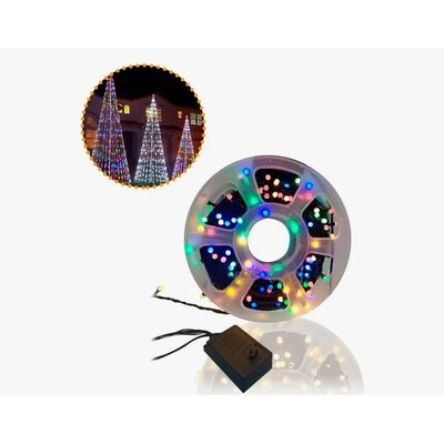 Imagen 2 del producto Luces De Navidad LED Rollo 50 metros 240 leds Multicolor