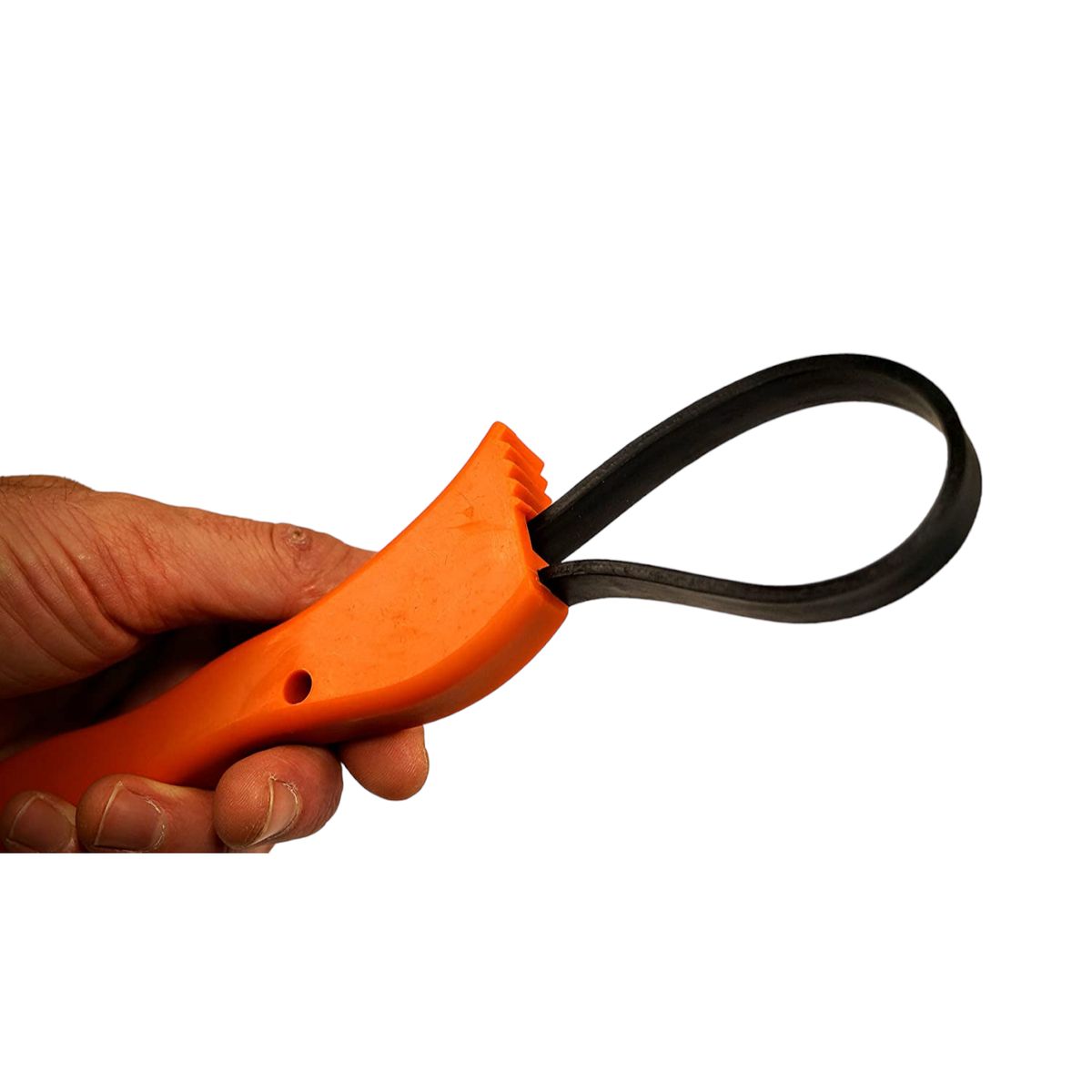 GENERICO - Llave Correa Flexible Ajustable Para Abrir tapas y otros Destrabador