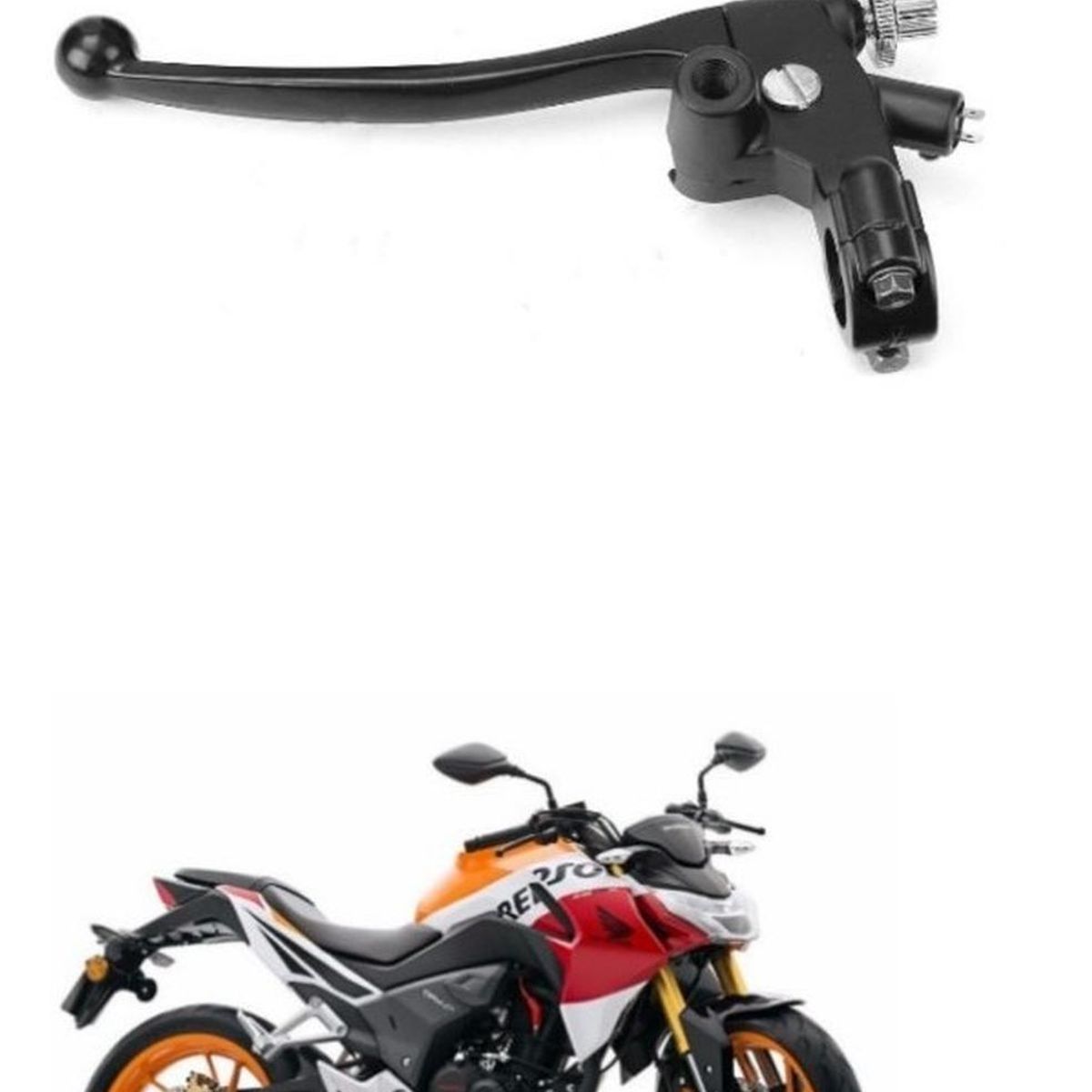 GENERICO - Manilla De Embrague Con Soporte Para Honda Cb190r