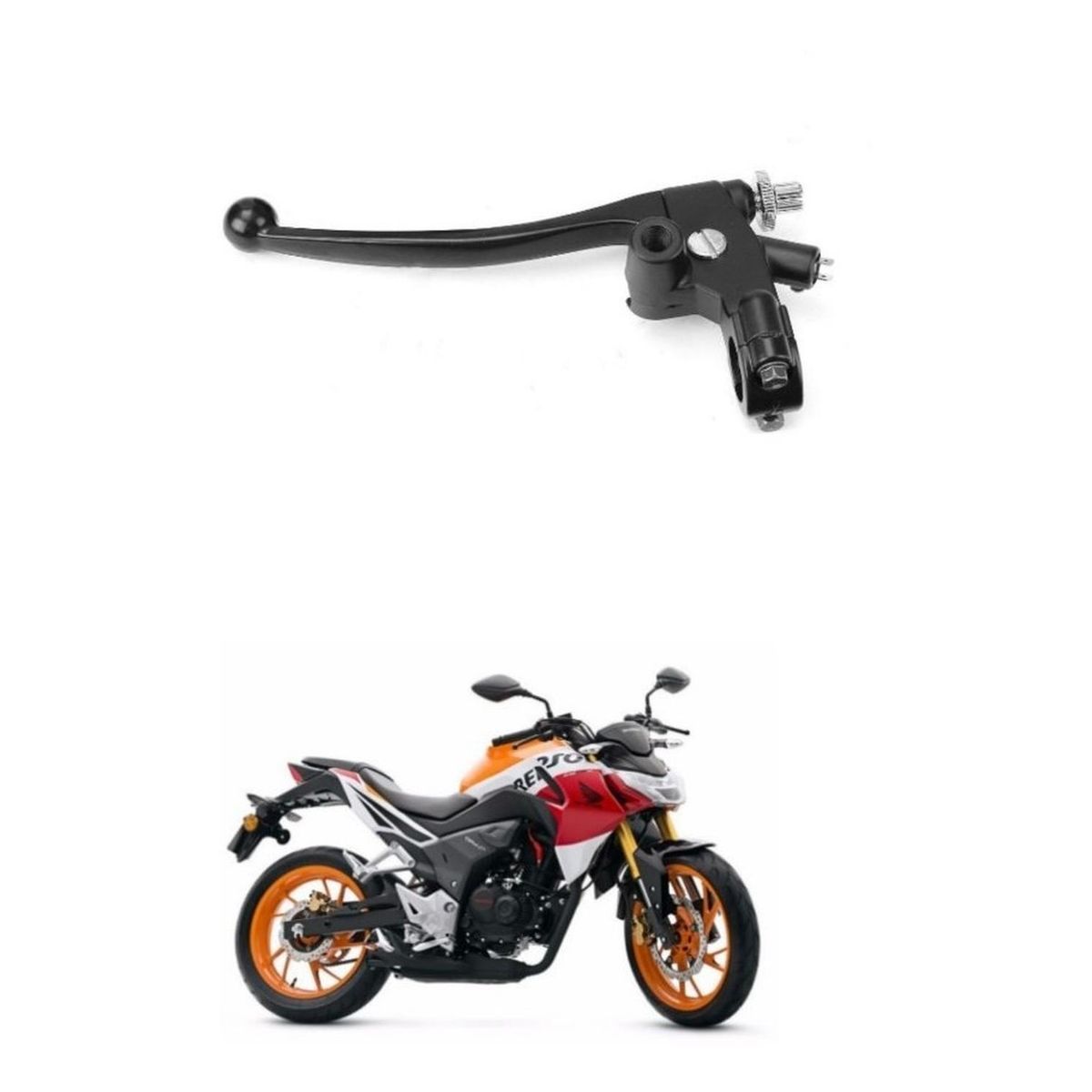 GENERICO - Manilla De Embrague Con Soporte Para Honda Cb190r