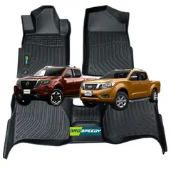 GENERICO - PISOS CALCE PERFECTO PROSPEEDY NISSAN NAVARA NP300 2015+ 3PIEZAS