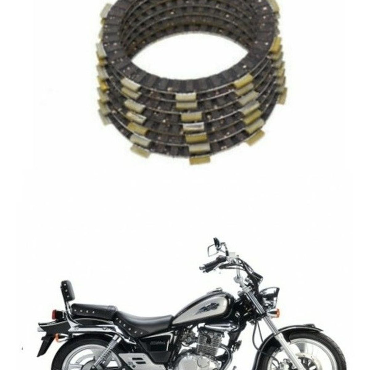 GENERICO - Discos De Embrague Para Moto Suzuki Gz 150