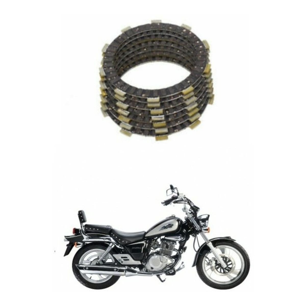 GENERICO - Discos De Embrague Para Moto Suzuki Gz 150