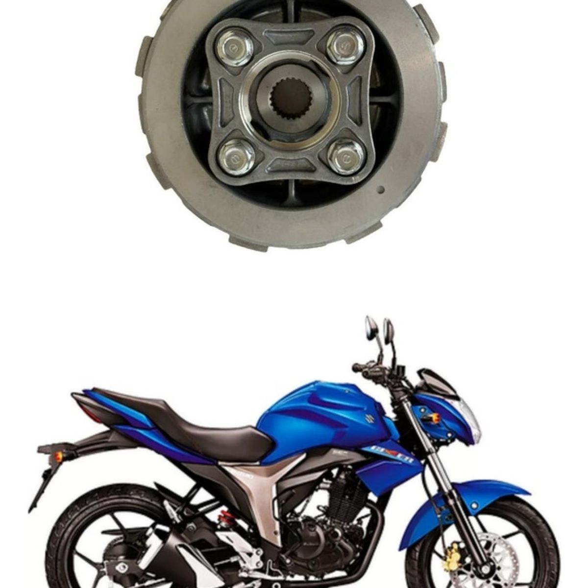 GENERICO - Prensa Embrague Moto Suzuki Gixxer 150 Di - Sf Japón