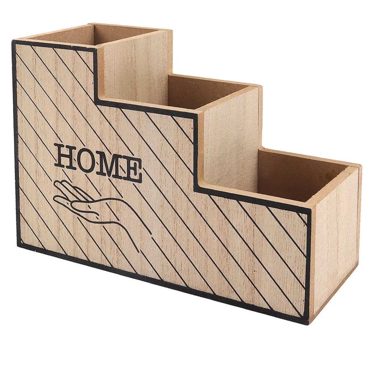 TOPSOC - Organizador de Madera Escalera Home