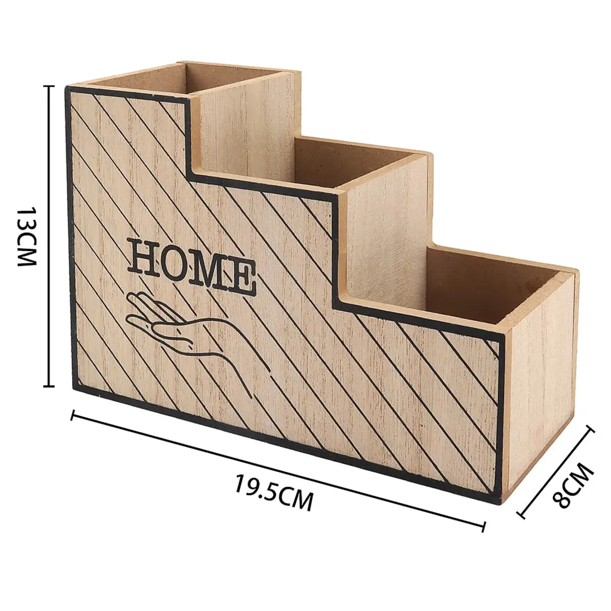 TOPSOC - Organizador de Madera Escalera Home