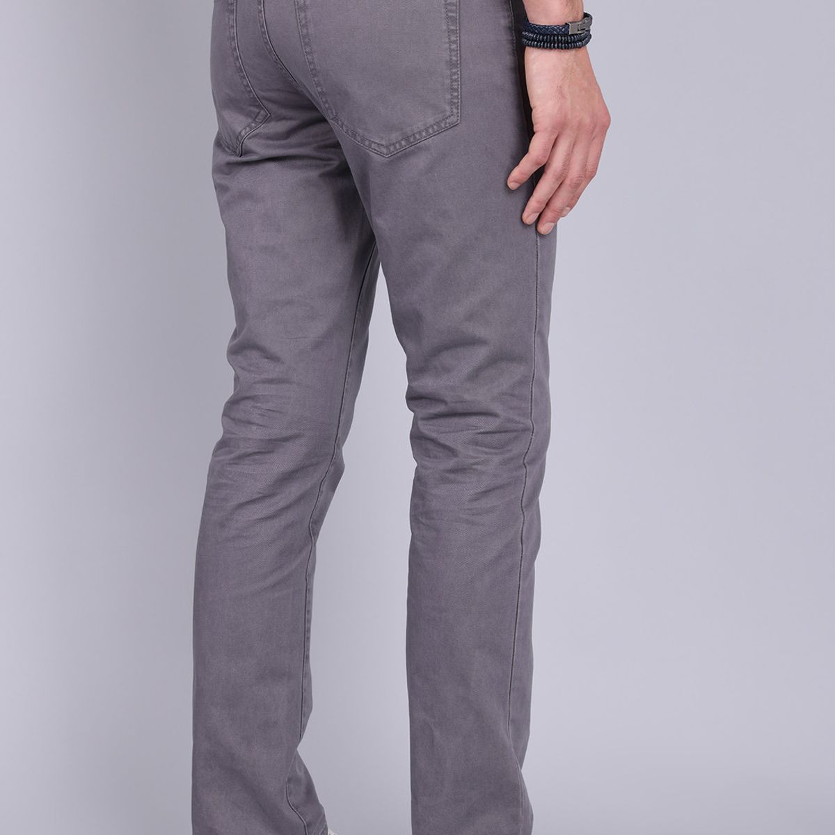 ARROW - Pantalón Hombre Arrow 5 Pocket Básico Regular Fit Grafito ARROW