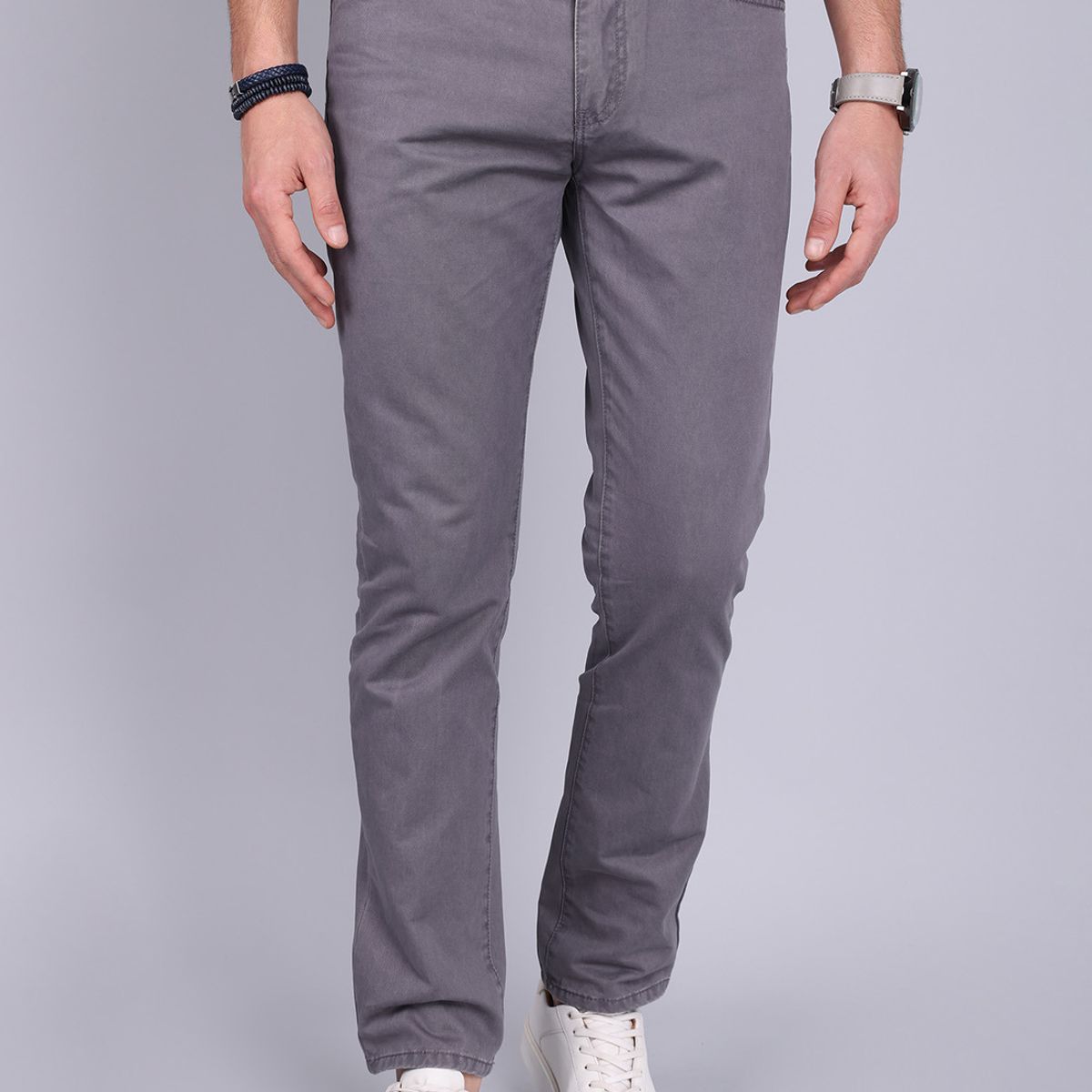 ARROW - Pantalón Hombre Arrow 5 Pocket Básico Regular Fit Grafito ARROW