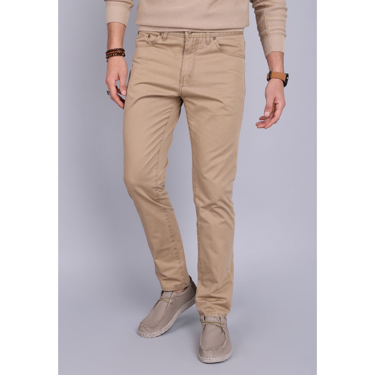 ARROW - Pantalón Hombre Arrow 5 Pocket Regular Fit Khaki ARROW
