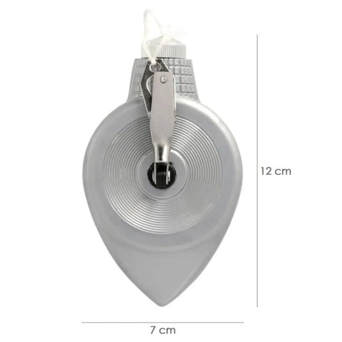 GENERICO - Tizador de Aluminio 30m Tira Lineas Trazador Profesional