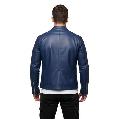 Imagen 2 del producto Chaqueta Ecocuero Biker Hombre Berlin