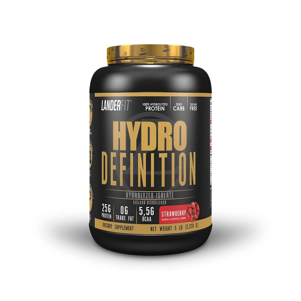 LANDERFIT - Hydro Definition 5 lbs Proteina Isolate - Frutilla