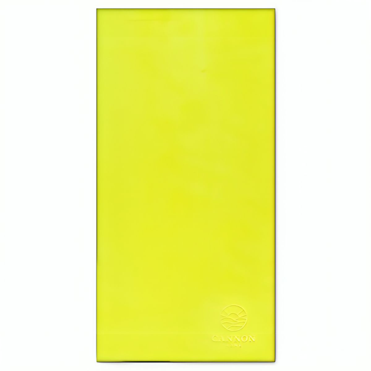 CANNON - Toalla de Playa 380gr Flúor 80x160cm  Amarillo  Cannon