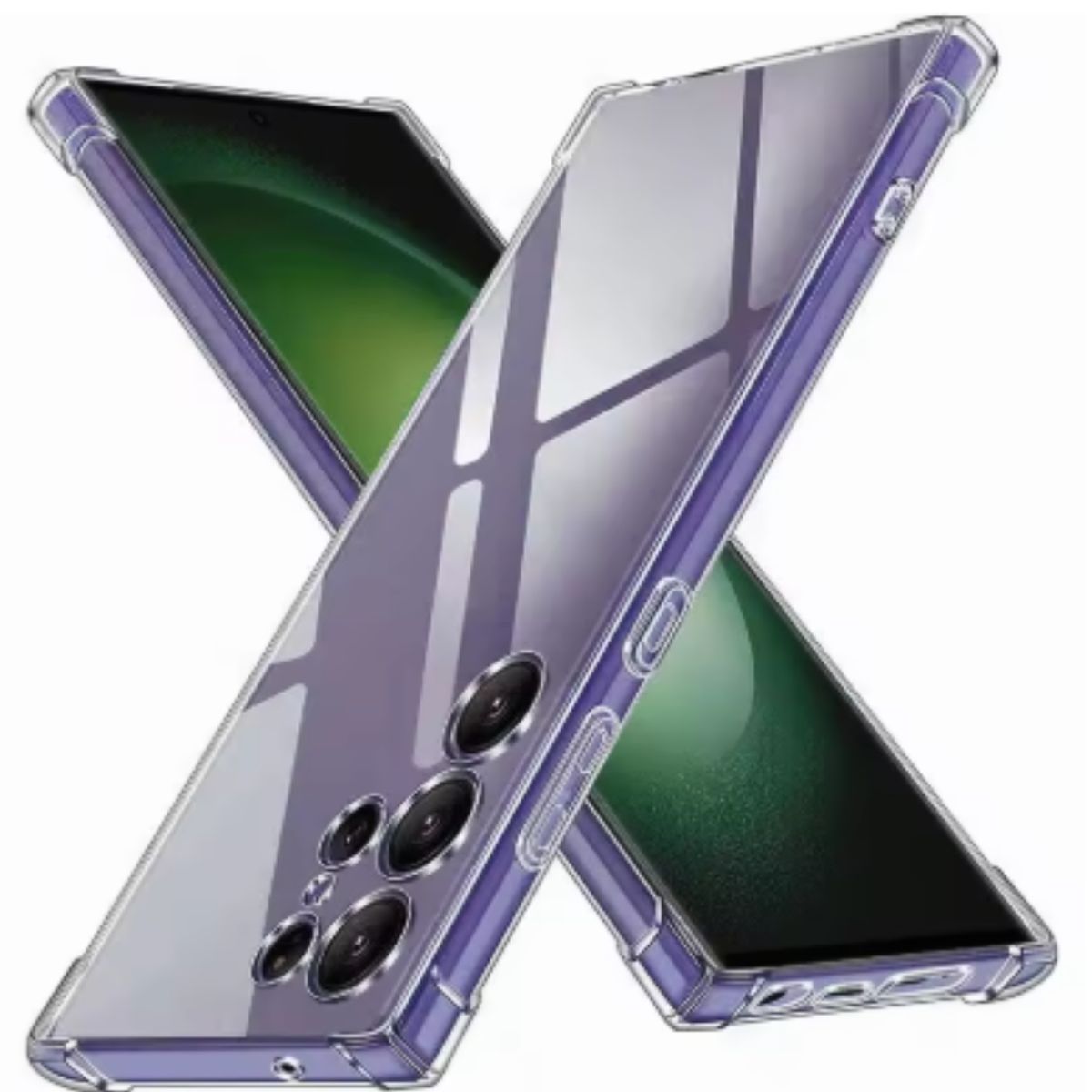GENERICO - Carcasa Para Samsung S25 Ultra Transparente Reforzada