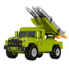 WARRIOR - Camión Militar Lanzamisiles Bloques de construcción 439 pcs